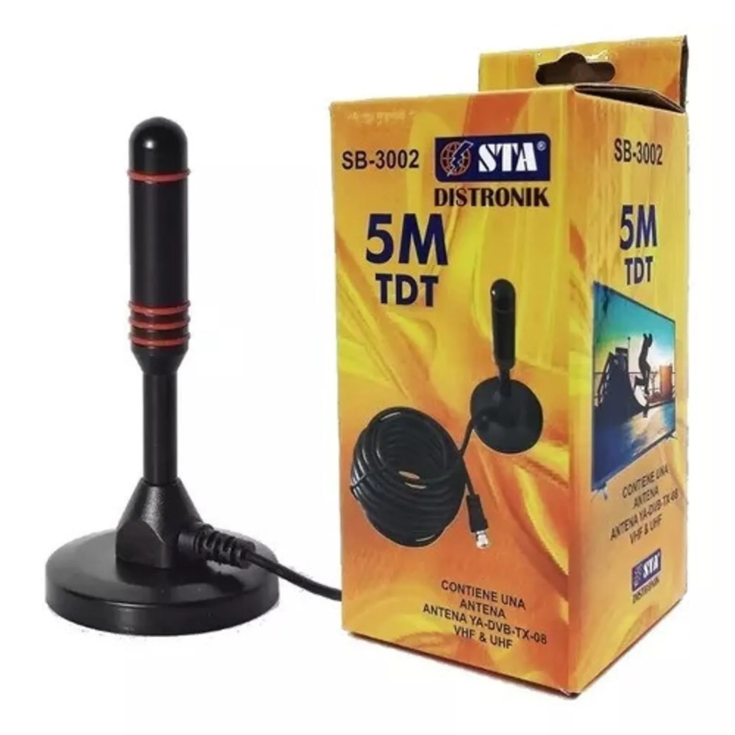 ANTENA TDT INTERIOR 5 METROS